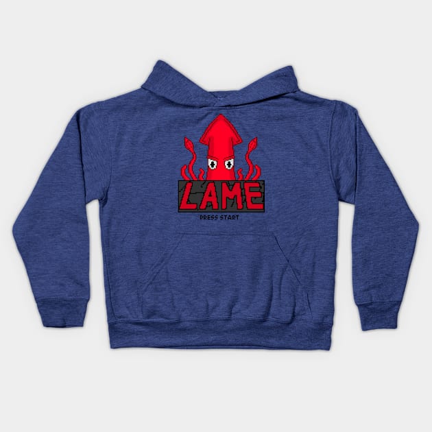 LAME Squid Kids Hoodie by GrimDork